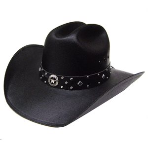 COWBOY HAT BLACK