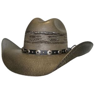 CHAPEAU COWBOY GRIS / KAKI 34189 