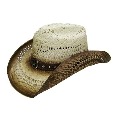 CHAPEAU COWBOY CREME / BRUN 8783 XL