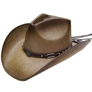 CHAPEAU COWBOY BRUN