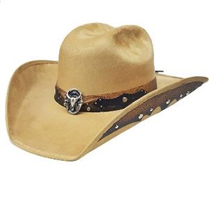 CHAPEAU COWBOY 9783 SUEDE TAN