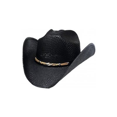 COWBOY HAT BLACK MEDIUM