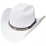 COWBOY HAT WHITE 