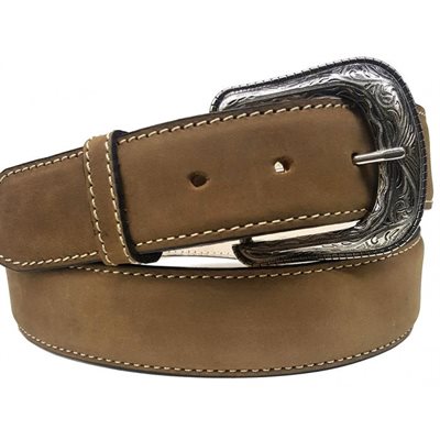 BELT TAN / TAN REMOVABLE METAL BUCKLE SZ. 34