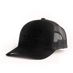 RANCH BRAND CAP BLACK MESH BLACK LOGO BLACK KIDS