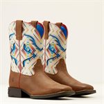 BOTTES ARIAT ENFANT SAN ANGELO VENTEK TAN / MULTICOLOR GR.11