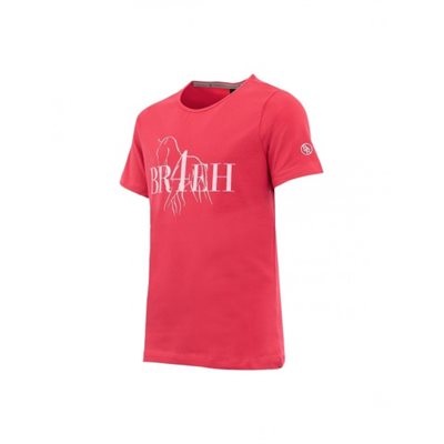 T-SHIRT BR ANOUK ENFANT FRAMBOISE GR: 8 ANS