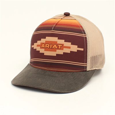 CASQUETTE ARIAT AZTEC MESH TAN