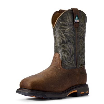 BOTTES DE TRAVAIL ARIAT WORKHOG CSA H2O METGRD BRUN / MSS 11EE