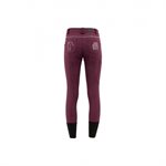 BR BREECHES KIDS AURORA GRAPE WINE SILICONE SEAT 7-8 YO