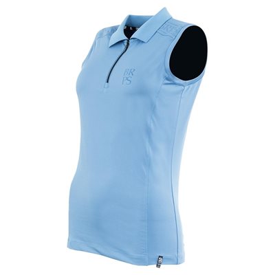 BR JESSICA POLOSHIRT SLEEVELESS LADIES BLUE JASPER LARGE