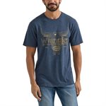 WRANGLER CHAMPION COWBOY MEN TSHIRT CHARCOAL SMALL