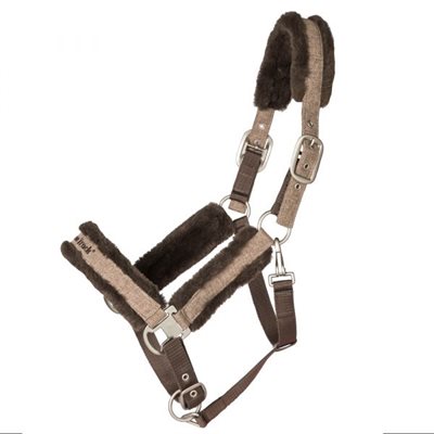 BACK ON TRACK BROWN HAZE HALTER SIZE : PONEY