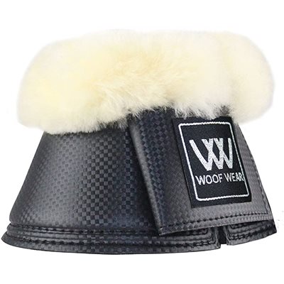 OVERREACH WOOF WEAR BELL BOOTS FAUX SHEEPSKIN SMALL BLACK