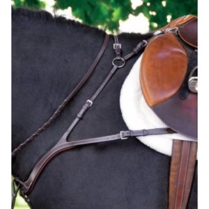 HDR 5 POINTS BREASTPLATE BROWN HORSE
