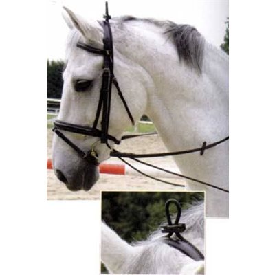 NECK STRETCHER FULL (HORSE SIZE) NOIR