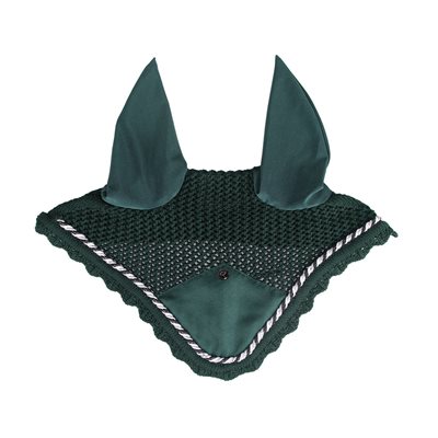 CAPINE A MOUCHE QHP JULIET VERT FORET AVEC BORDURE PONY