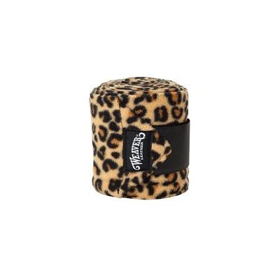 BANDAGES POLO PAQUET 4 LEOPARD WEAVER