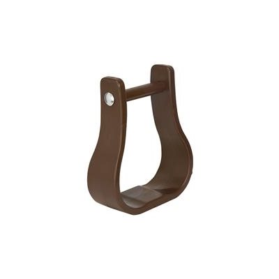 BROWN SYNTHETIC VISALIA STIRRUP