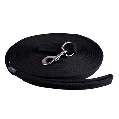 QHP LUNGE LINE BLACK 8MTRS