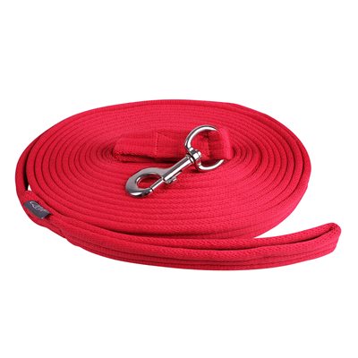 QHP LUNGE LINE BRIGHT RED 8MTRS