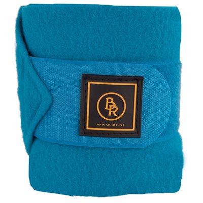 BR EVENT FLEECE BANDAGE SET OF 4 CARIBEAN SEA