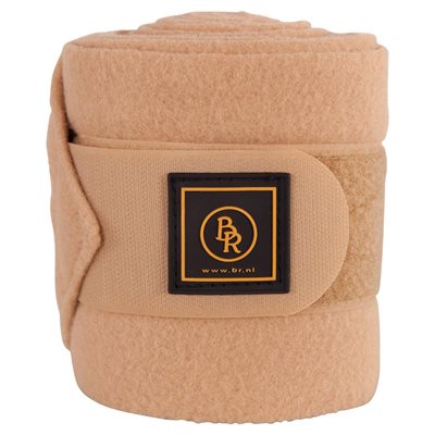 BR EVENT FLEECE BANDAGE SET OF 4 TAN