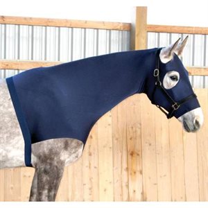 EQUESTAR HOOD W / ZIPPER NAVY 