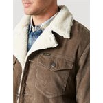 WRANGLER JACKET CORDUROY BROWN XXLARGE