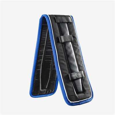 PAD DE SELLETTE ELITE ATTACHE VELCRO (NOIR BLEU BLANC)