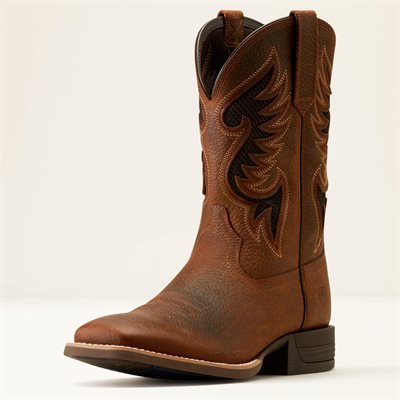 BOTTE WESTERN ARIAT HOMME COWPUNCHER BROWN OILED GR.11.5 EE