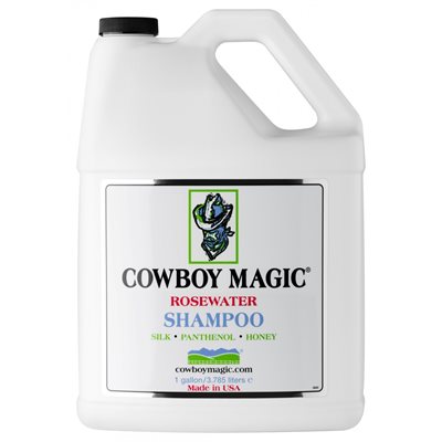 COWBOY MAGIC SHAMPOO 1 GALLON ROSEWATER