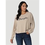 CHANDAIL WRANGLER CROP FEMME BEIGE LARGE