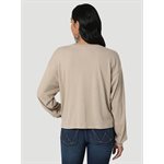 CHANDAIL WRANGLER CROP FEMME BEIGE LARGE