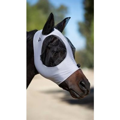 FLY MASK LYCRA PROF.CHOICE GREY SZ.COB