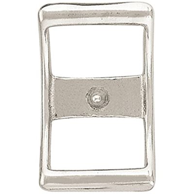 BOUCLE DE FERMETURE POUR RENES WESTERN 3 / 4'' COULEUR ARGENT