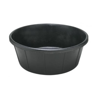 MANGEOIRE (TUB) FORTEX NOIR 15 GAL. / 56 LITRES