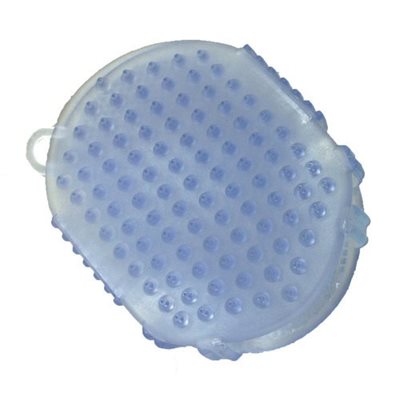 BROSSE EN GEL AVEC BILLE ROULANTE BLEU