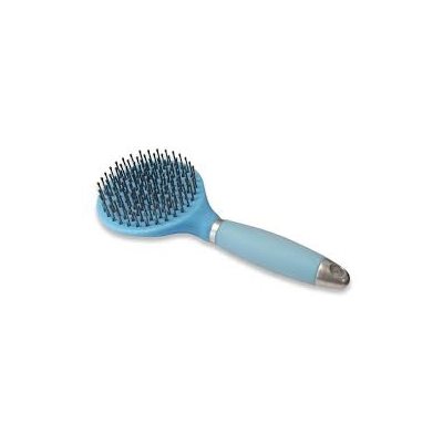 BROSSE MANE & TAIL POIGNÉE GEL BLEU