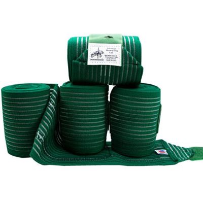 SARATOGA LEG WRAP 9' GREEN ( SET OF 4 )