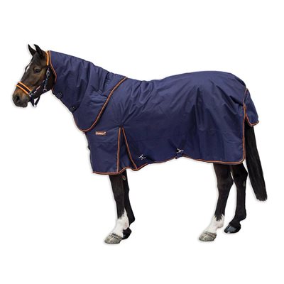 COUVERTURE LOVESON TURNOUT 350G PLUS NAVY / ORANGE 69''