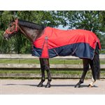 QHP TURNOUT BLANKET DIAMOND NO FILLING 0G RED / NAVY 69