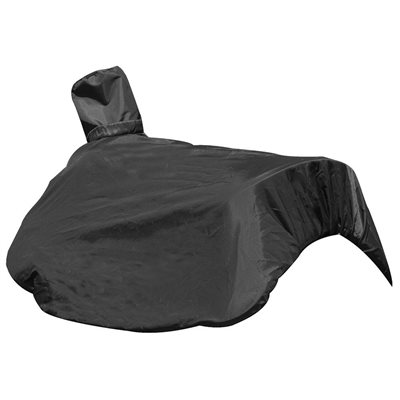 WESTERN SADDLE COVER WITH INTEGRATED BAG BLACK