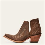 ARIAT DIXON BOOTIE WOMAN WEATHERED BROWN SZ 8C