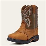 ARIAT DURANGO LIL'STOMPER CHILD BROWN / TAN SZ.4