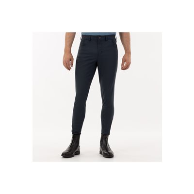 BR BREECHES EMIEL MEN SILICONE SEAT BLUEBERRY GR.46