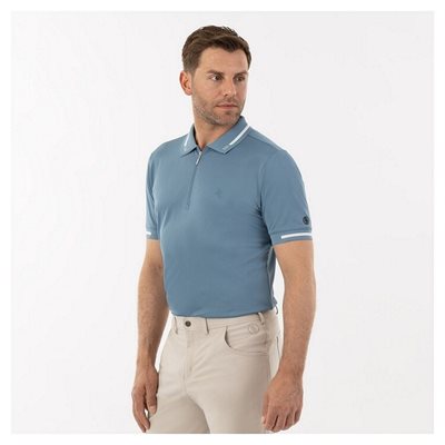 CHANDAIL POLO BR ETHAN HOMME CAPTAIN'S BLUE GR.L