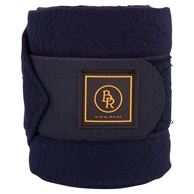 BR EVENT FLEECE BANDAGE SET OF 4 NAVY