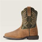 BOTTES ARIAT GARCON FIRECATCHER ROWDY ZIP BRUN / OLIVE GR.10