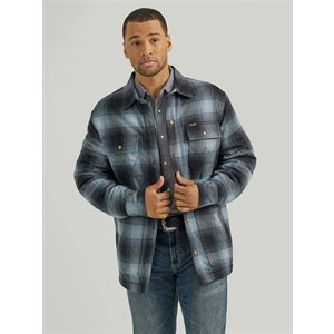 JACKET CHEMISE FLANELLE HOMME DOUBLÉE SHERPA MID STATE 